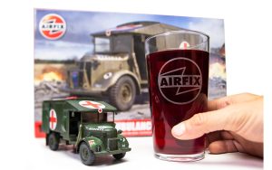 BUNDLE Airfix Ambulance And Pint Glass