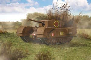 CC60112 Churchill Tank PACK TANK Scaled