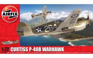 A01003b Curtiss P40b Tomahawk Box Front