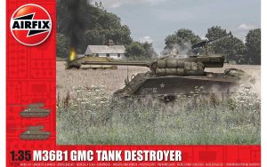 A1356 M36b1 Gmc Tank Destroyer Pack Front