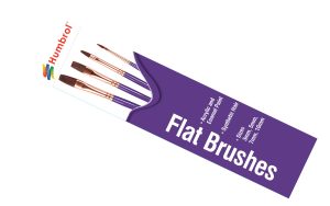 Ag4305 1 Flat Brushes Purple