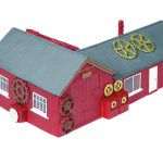 bl8002 time travel holiday cottage rear grey