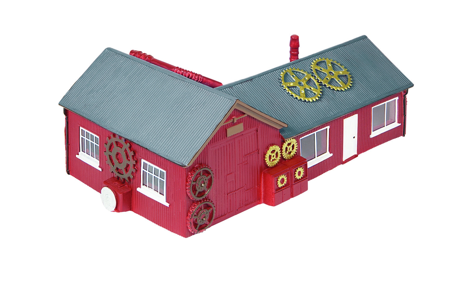 bl8002 time travel holiday cottage rear grey