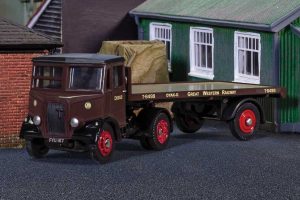 dg214005 1 thornycroft nippy flatbed gwr